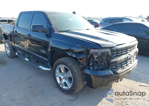 2018 Chevrolet Silverado 1500 Custom from USA, damaged, VIN 3GCPCPEC1JG272944